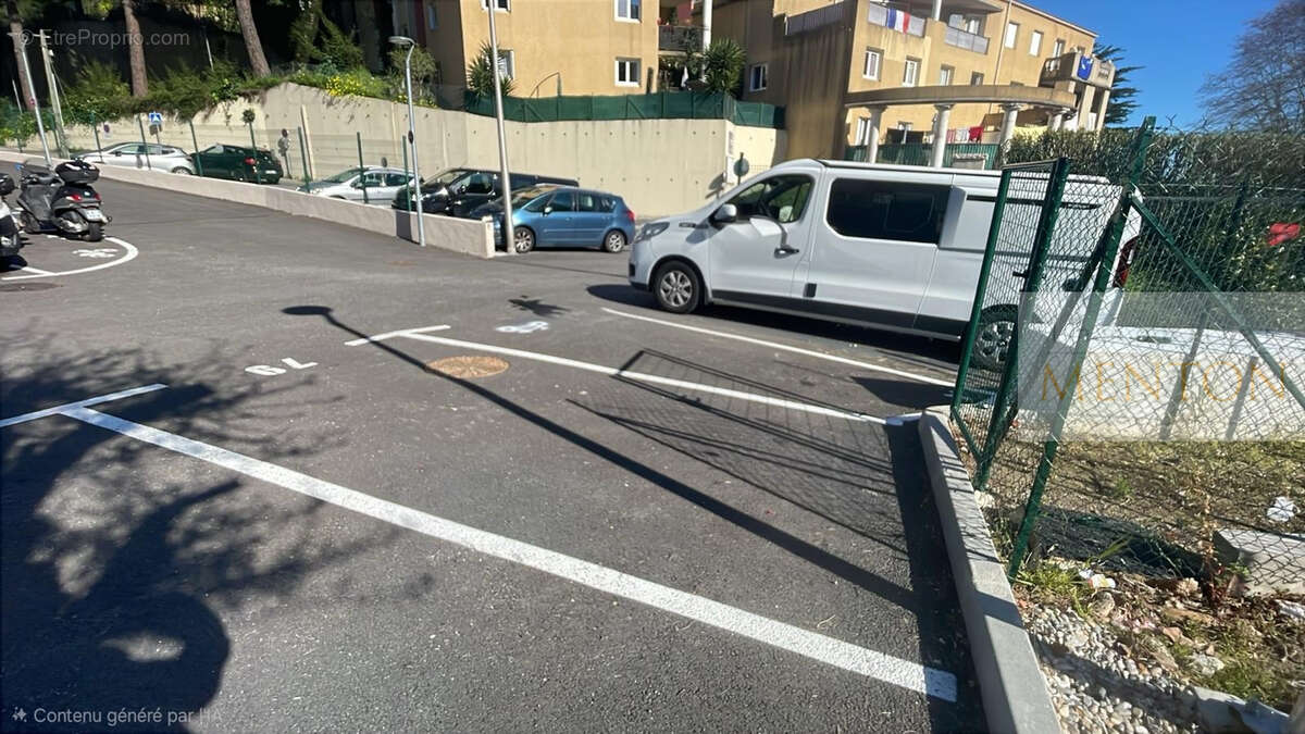 Parking à MENTON