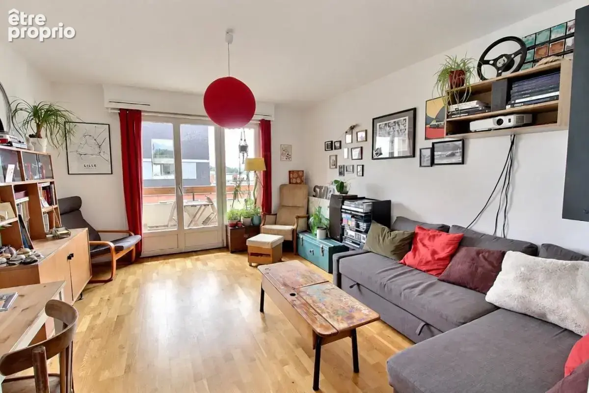 LILLE - Appartement T3 de 60m² avec balcon, garage et cave - photo 10