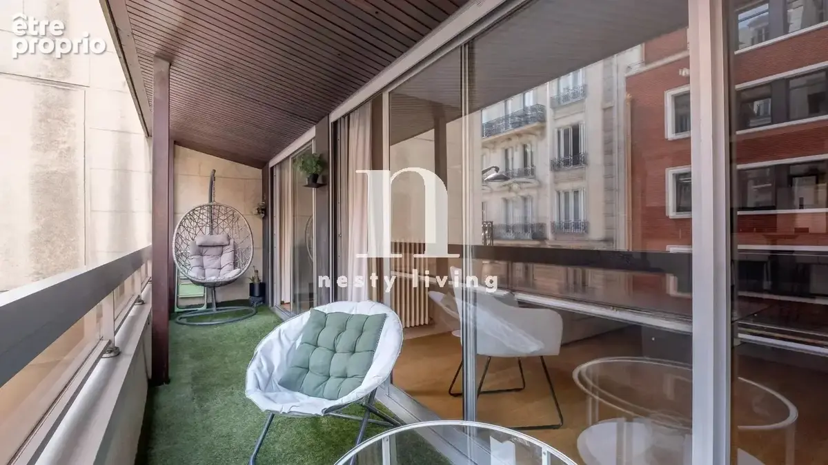 Paris xviie – parc monceau – appartement rénové – balcon sud - photo 10