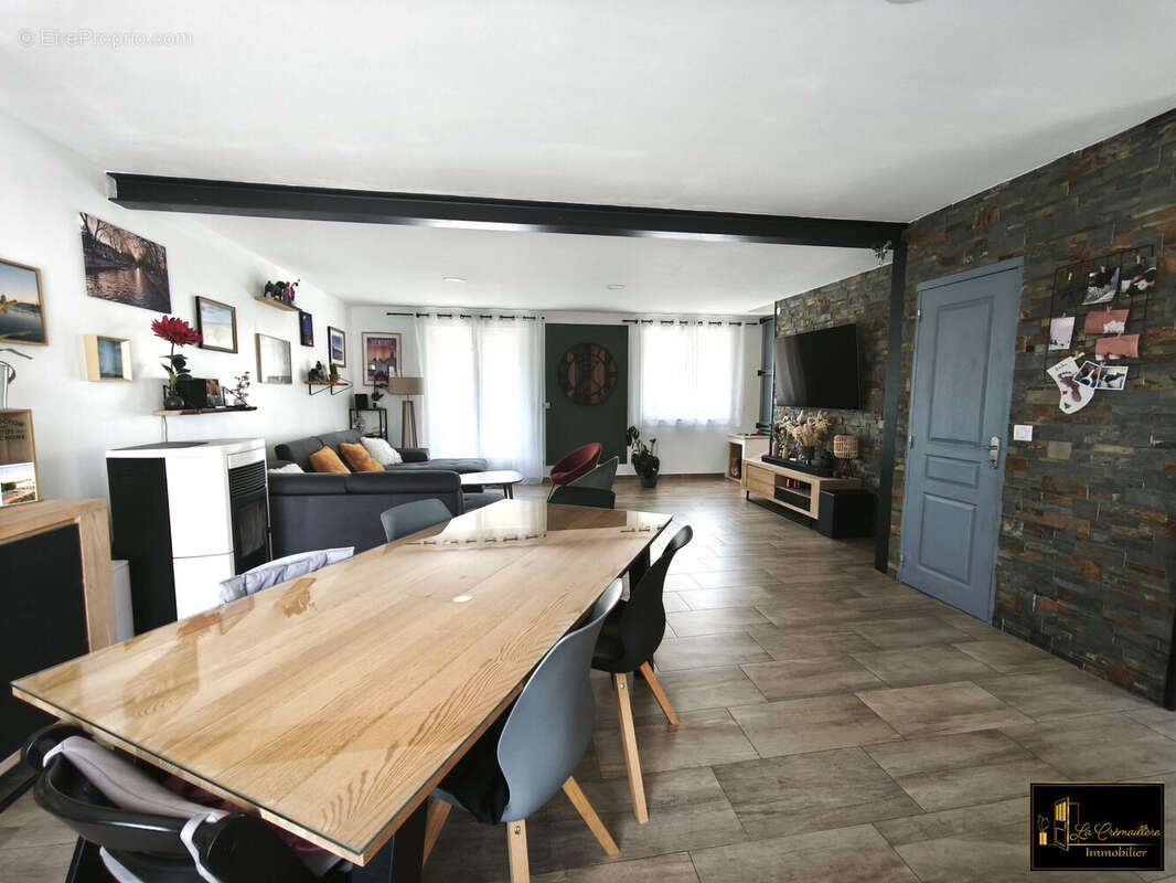 Séjour / salle à manger - Maison à CORBREUSE