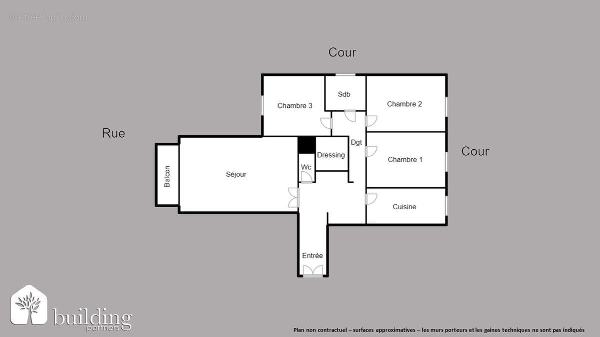 Appartement à PARIS-18E