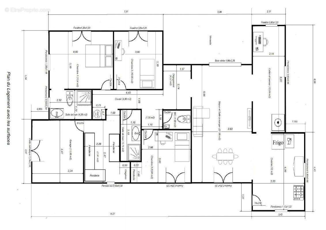 Maison à LE LAMENTIN