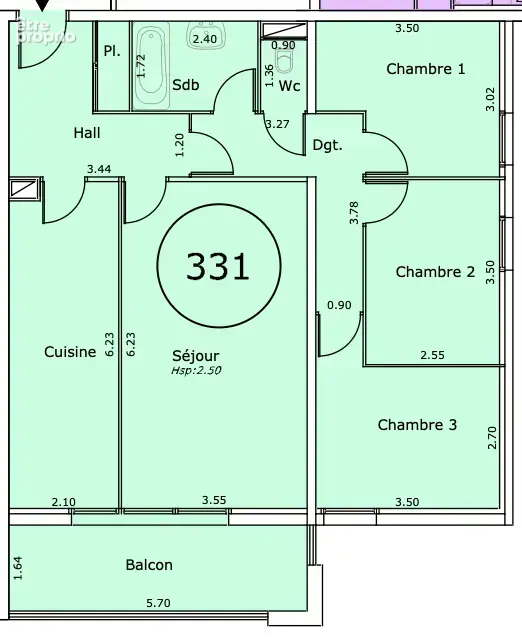 Appartement t4 ajaccio - photo 11