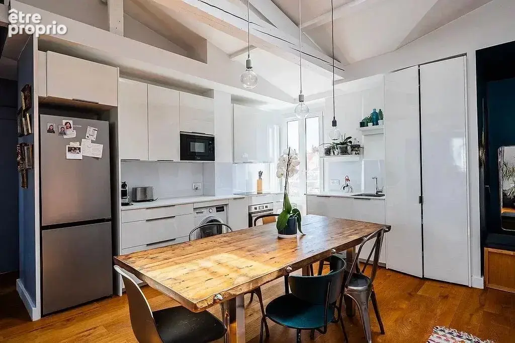 Appartement 3 pieces 2 chambres - dernier etage - epinettes - photo 5