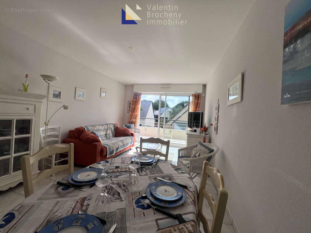 Centre bourg,  au calme, appartement 2 pièces avec terrasse, parking et cave - photo 7