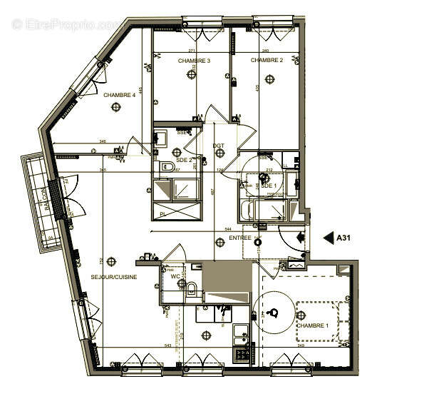Appartement à CLAMART