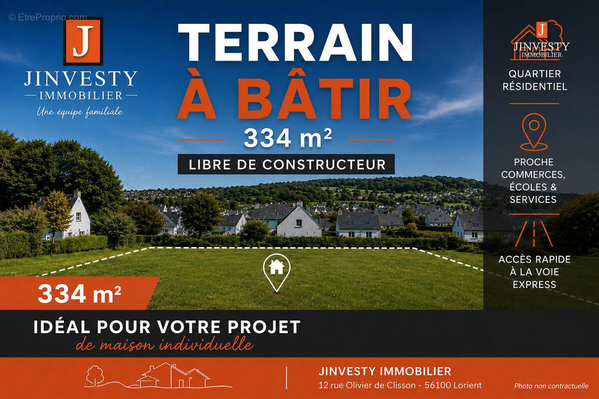 Terrain à QUIMPERLE