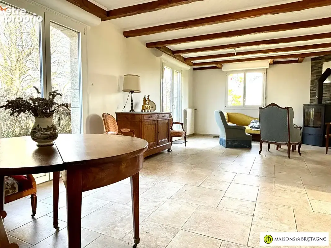 Maison au calme, entre bourg et mer , à vendre à Quimperlé 7 pièces 156 m2 - photo 3