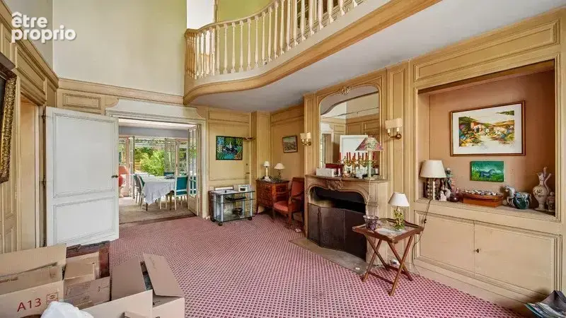 Neuilly madrid / voie privee:  exclusivite maison de charme de 8 pieces de de 250m² + jardin/terrasse privatif - photo 4