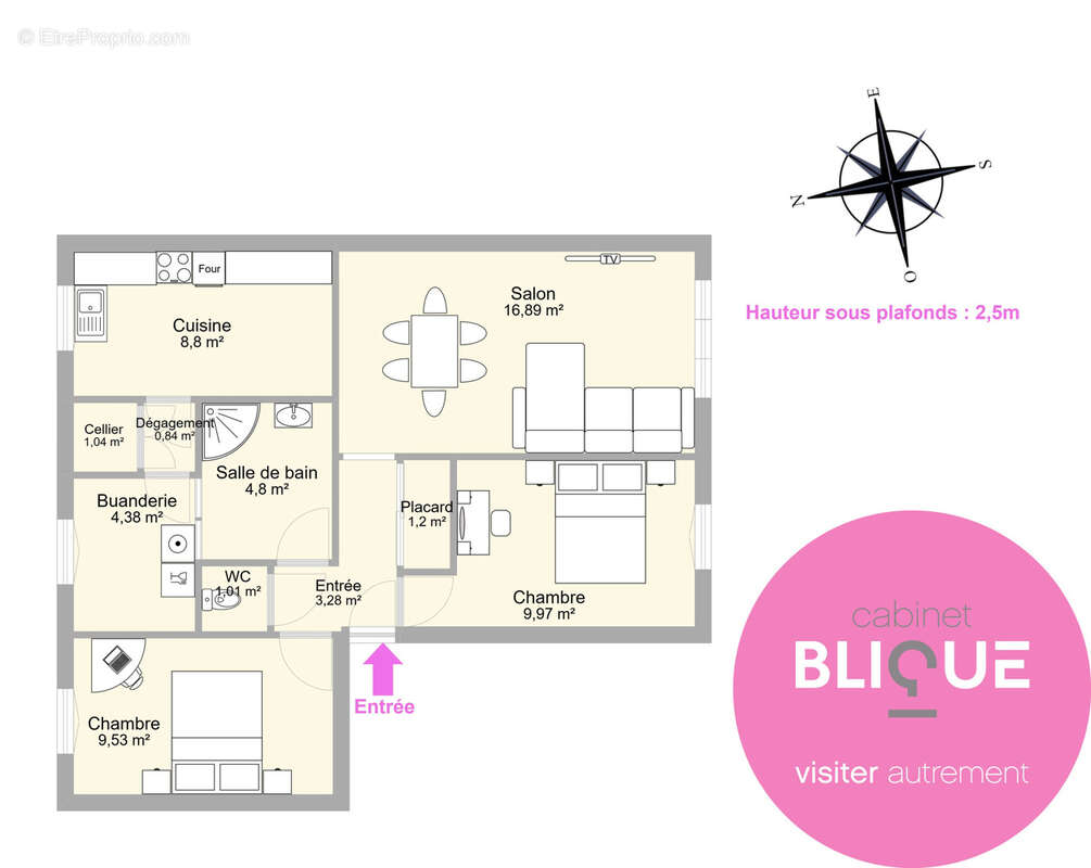 Appartement à LAXOU