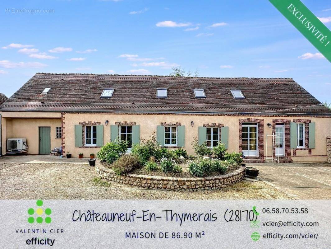 Maison à CHATEAUNEUF-EN-THYMERAIS