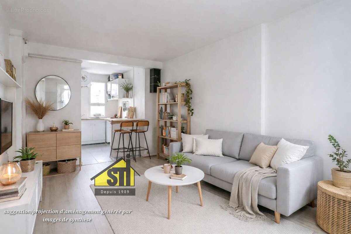 Appartement à PARIS-14E