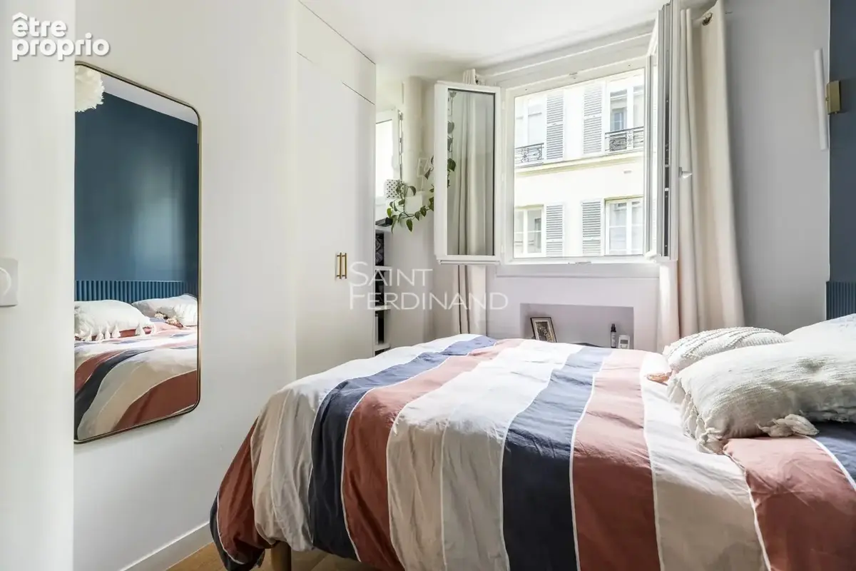 Paris 17ème Batignolles. 2 pièces 1 chambre. Refait à neuf. - photo 7