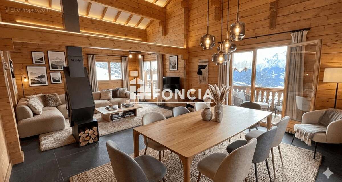 Vieil alpe - chalet individuel offrant une superbe vue absolument imprenable - photo 4