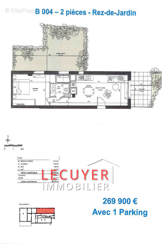 Appartement à VALLAURIS