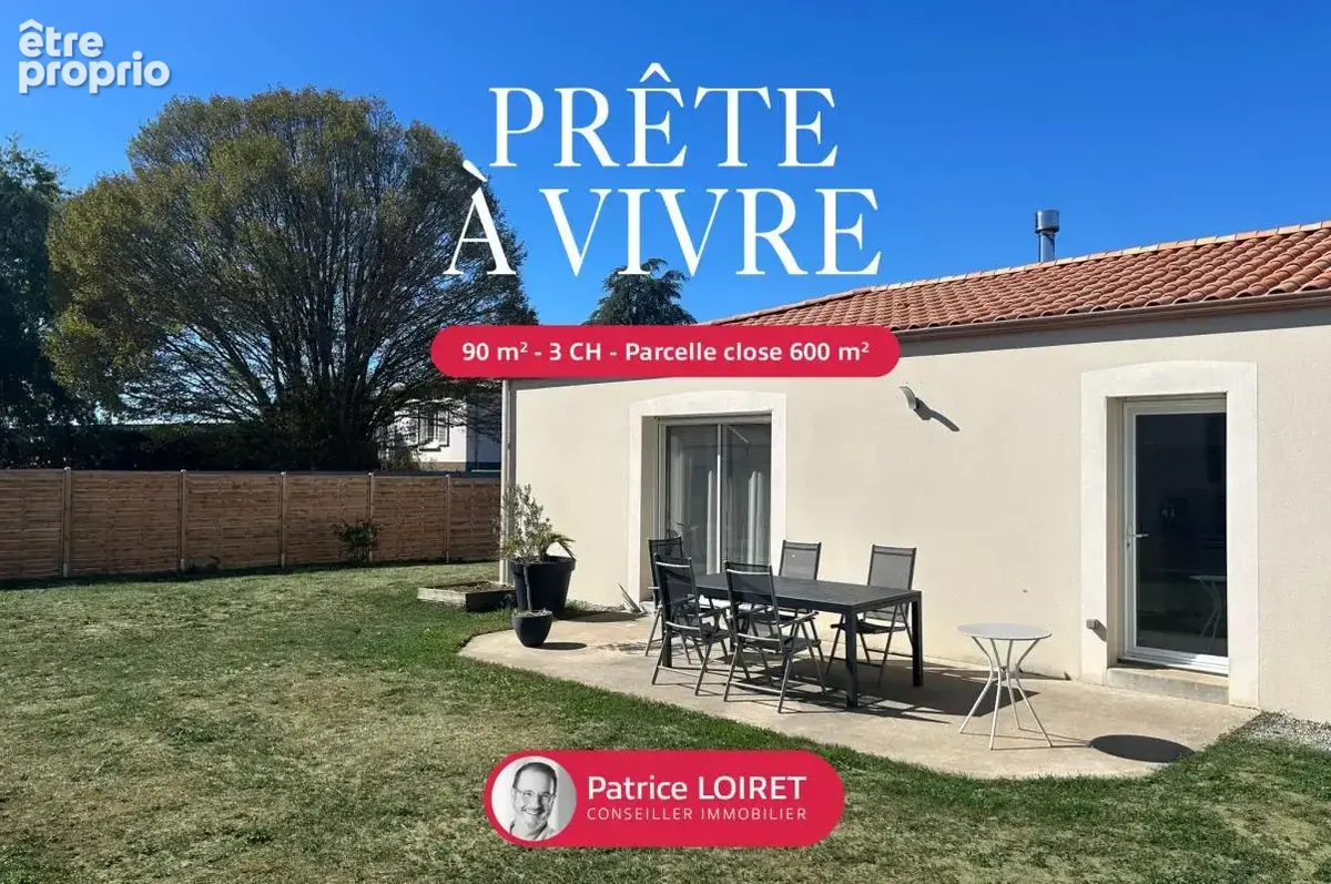 LE PALLET   PLAIN-PIED 90 m2, 3 chambres et garage - photo 1
