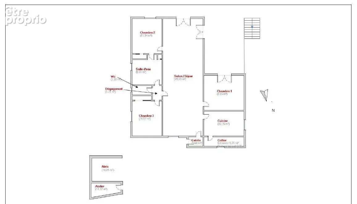 Maison 113 m², Terrain 1000 m² - photo 10