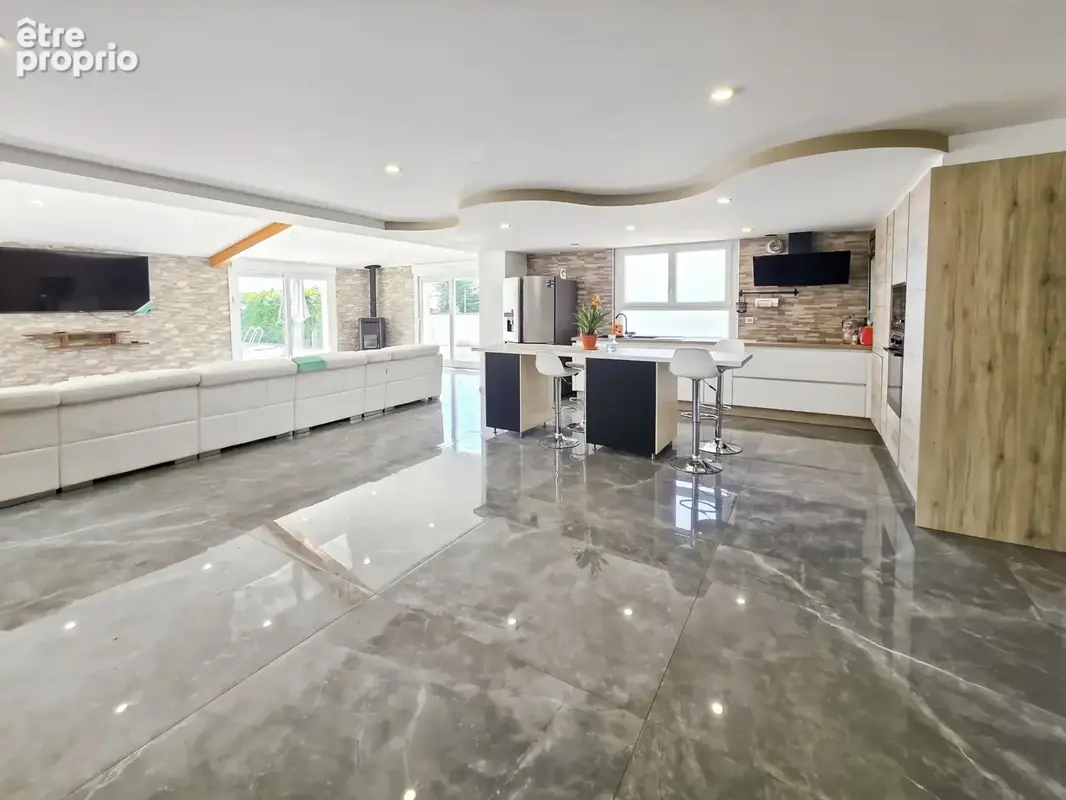 Maison contemporaine de standing avec piscine – commenailles (jura) - photo 4