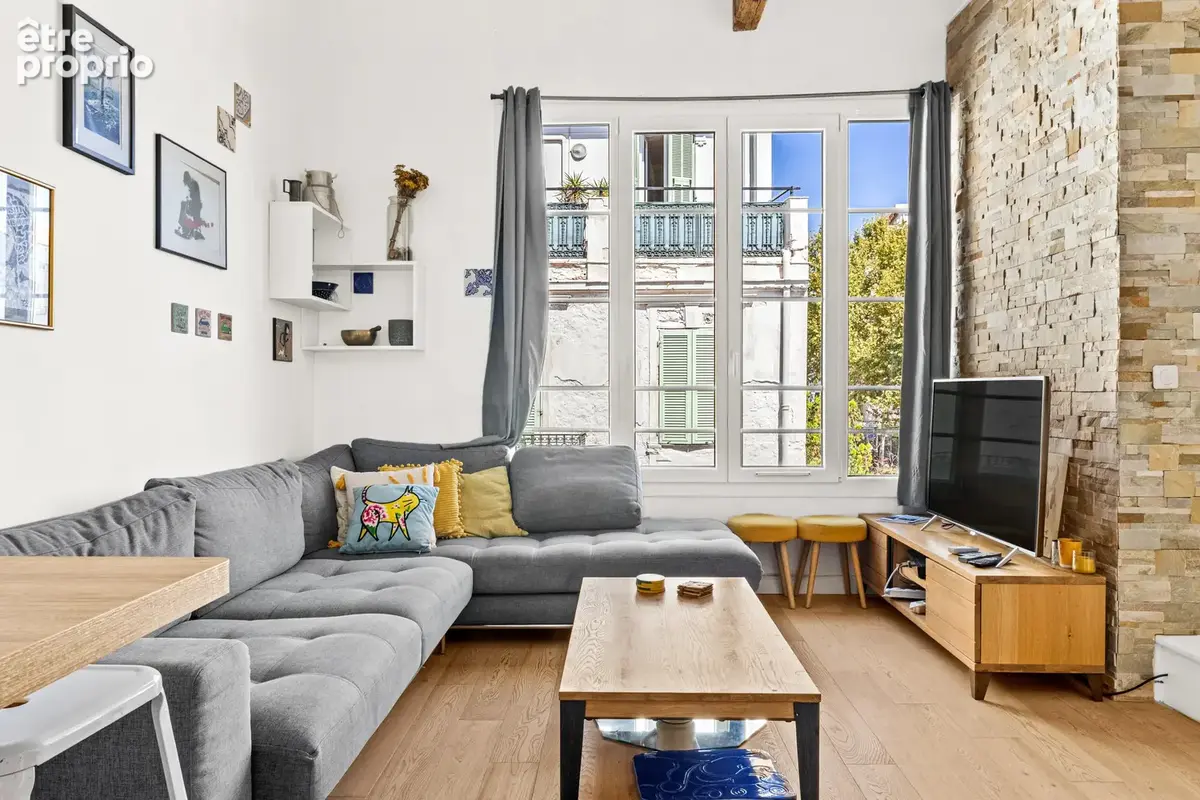 Nice Libération – Duplex  lumineux, rénové, au calme - photo 2