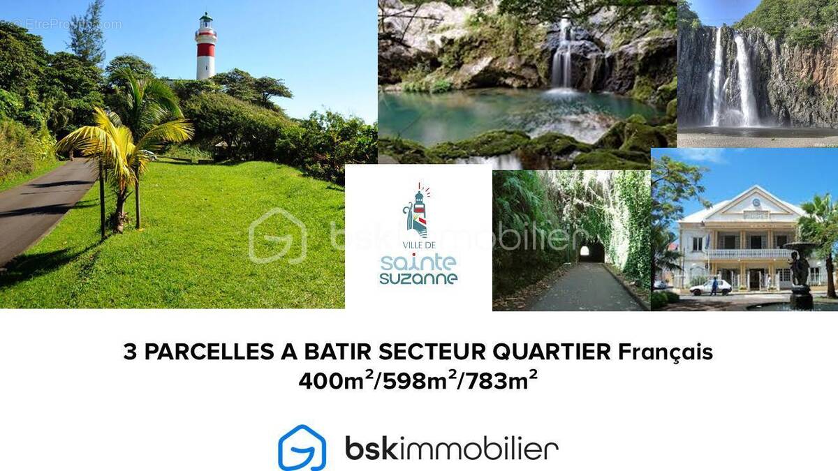 Terrain à SAINTE-SUZANNE