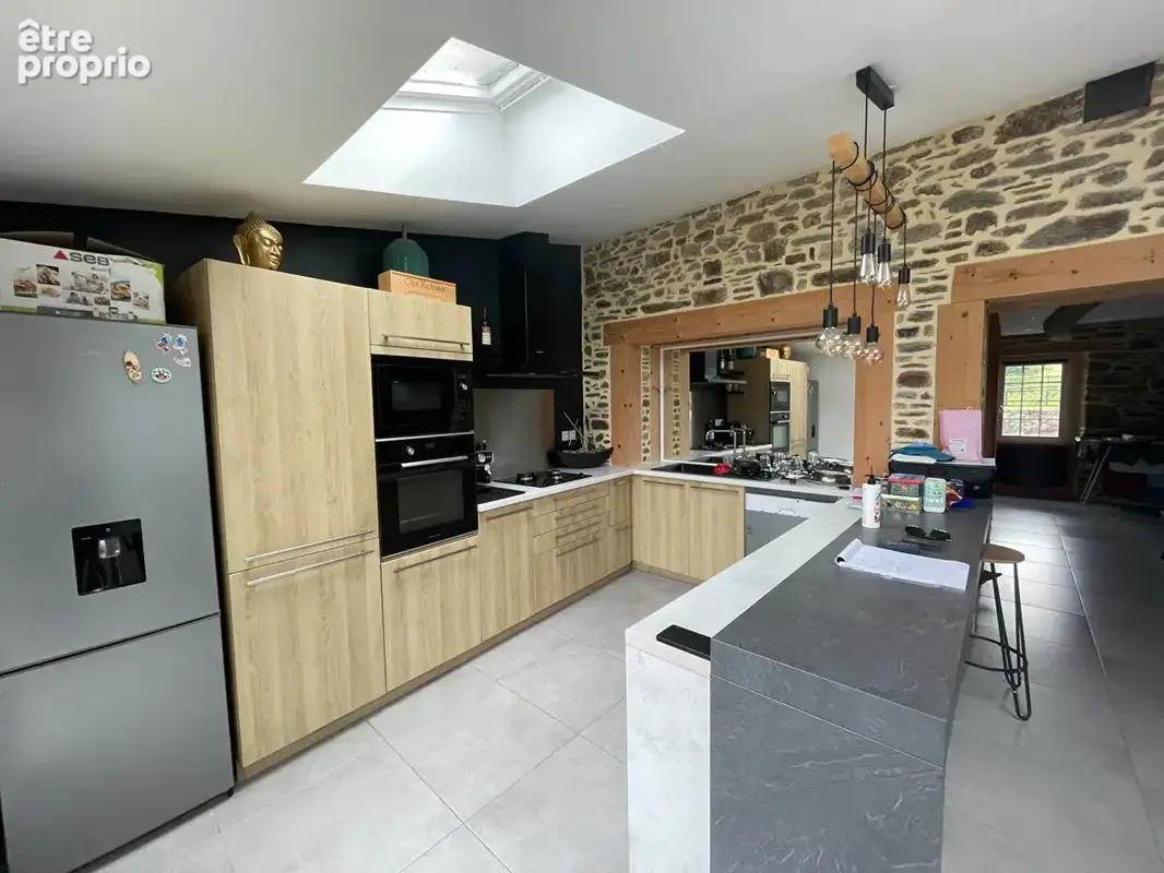 Maison  en pierres Chateauneuf d'Ille Et Vilaine 3 pièce(s) 68.41 m2 - photo 2