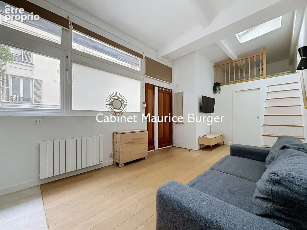 Studio esprit maison avec terrasse   Baigné de lumière, au calme et vendu meublé - photo 4