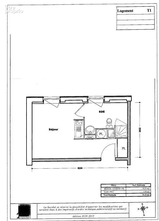 Appartement 1 pièce 22 m² à vendre à Anzin (59410) - photo 4