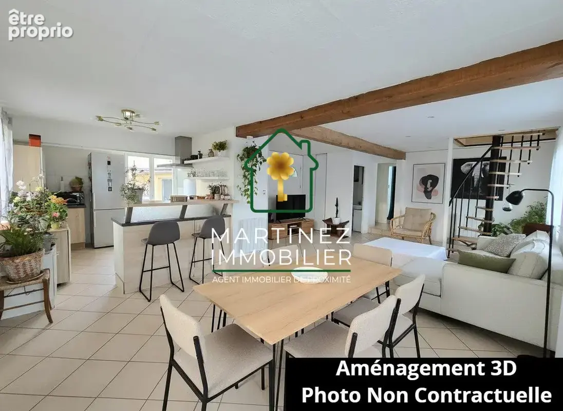 Maison 3 pièces 78 m² à vendre à Mions (69780) - photo 4