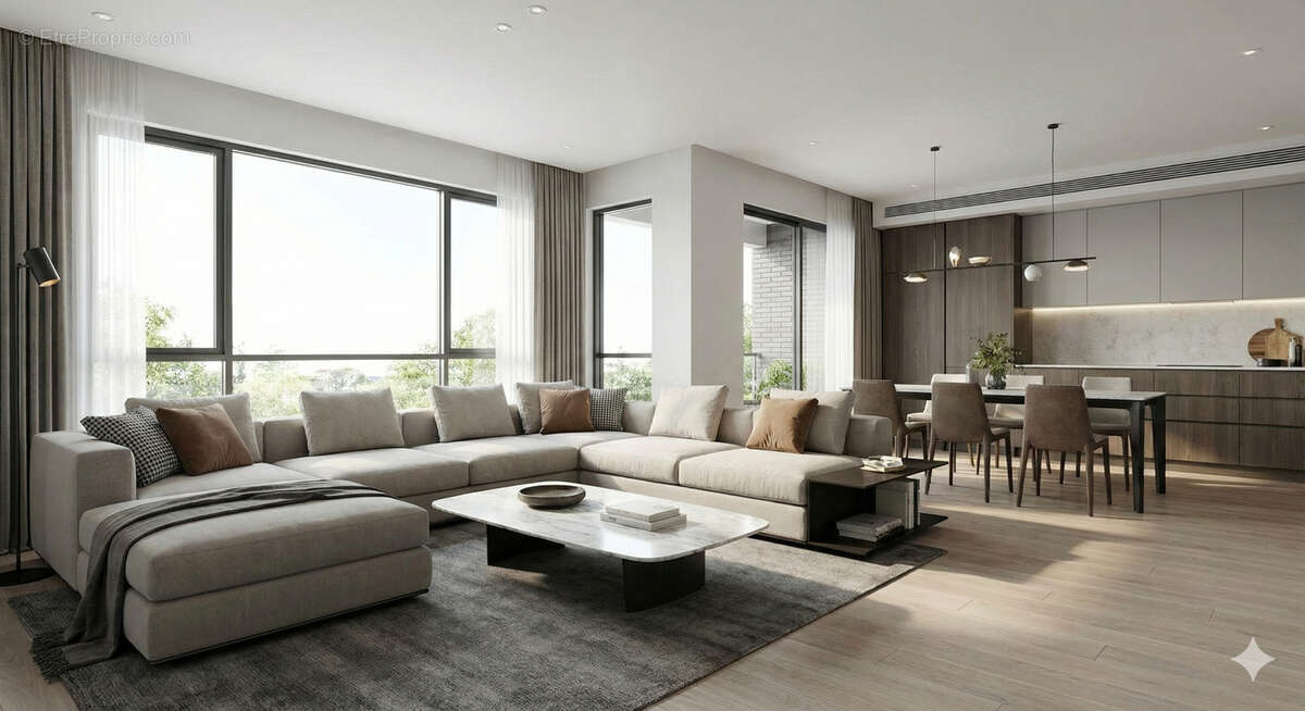 Villiers sur Mane - Superbe appartement de 92,91 m2 avec sa terrasse exceptionnelle de près de 80 m2 - photo 2
