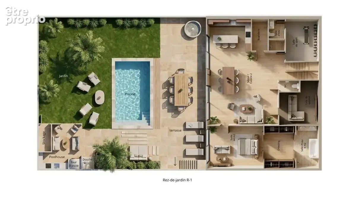 Exclusivité - Beau terrain complanté de 422m² au coeur de Montchat - photo 2