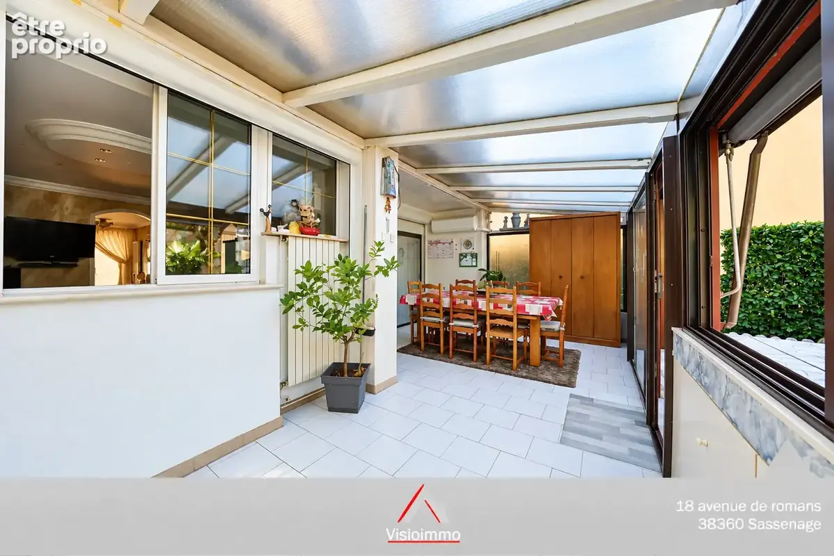 Maison mitoyenne 5P de 136 m2 avec jardin Sassenage Plaine - photo 5