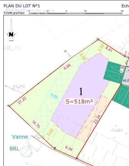 Terrain 518 m² à Canet  - photo 2