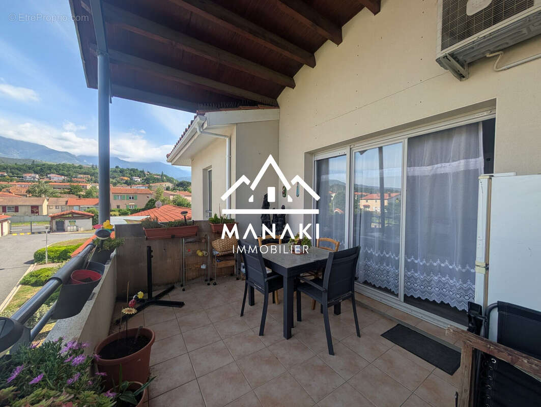 Terrasse - Appartement à PRADES