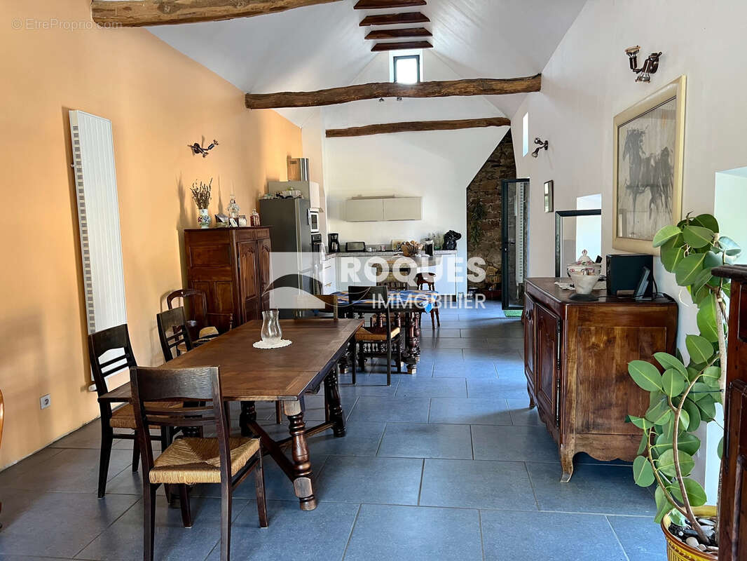 Maison à usage d'habitation avec dépendances, cour et jardin - photo 5