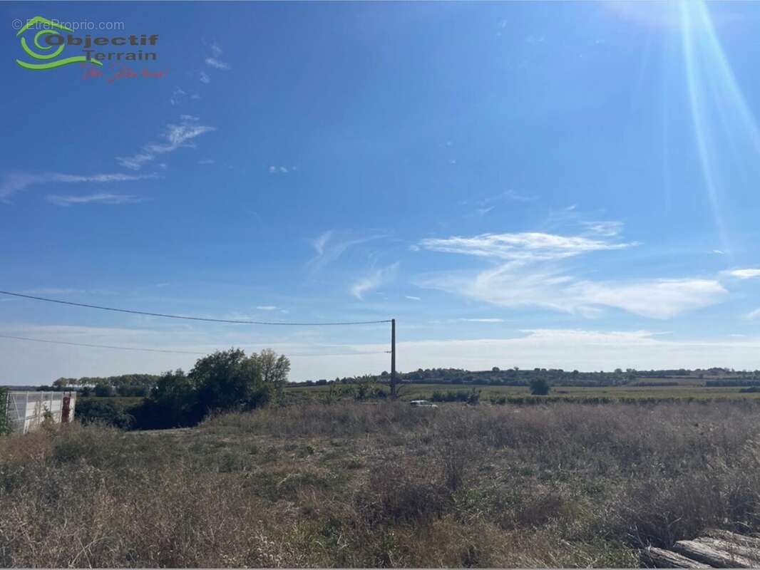 Terrain à POUZOLLES