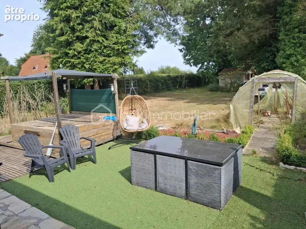 ***pavillon au calme hors lotissement sur 2170 m2 terrain  les grandes-ventes*** - photo 2