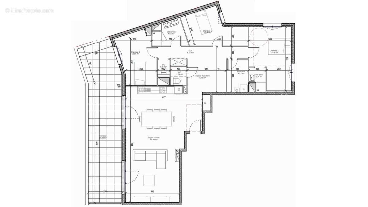 Photo 6 - Appartement à CLERMONT-FERRAND