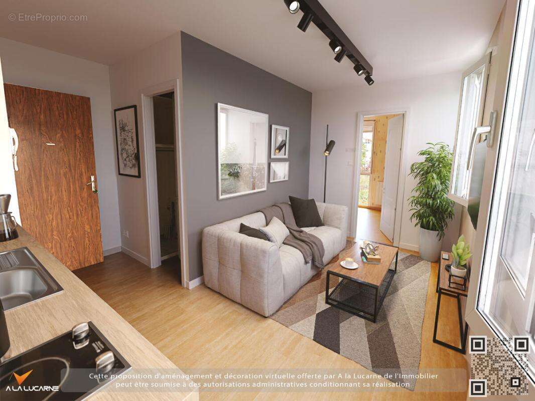 Appartement F2 - photo 4