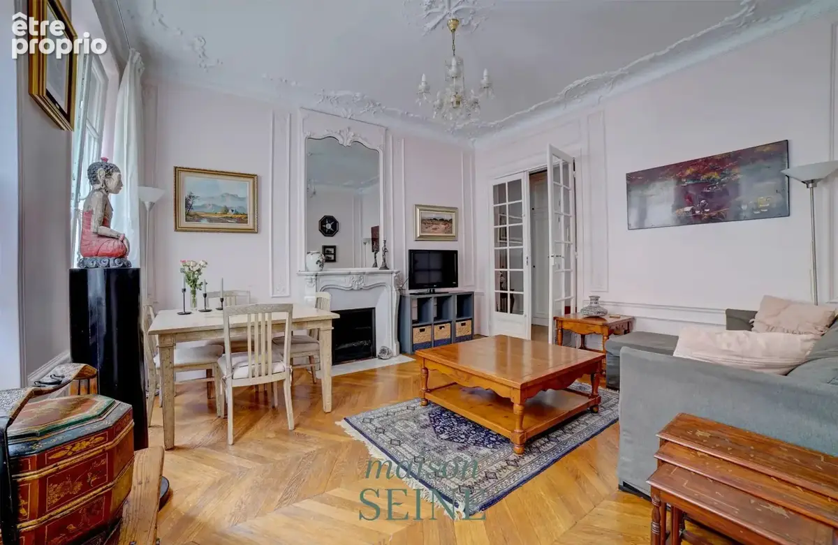 Exclusivité - Neuilly Argenson - Appartement 2 chambres  - Bel ancien - photo 2