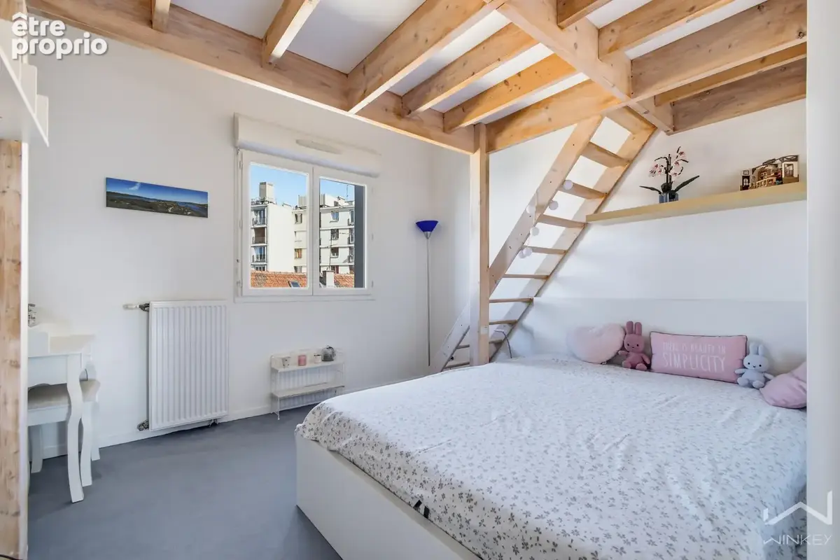 Duplex 4 pièces avec terrasse et vue sur parc — Nanterre Plateau - photo 7