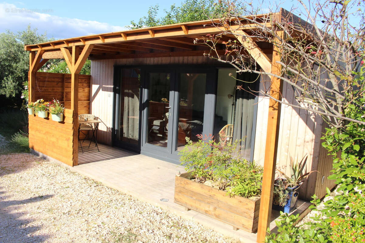 Maison à Collias 151 m2 sur 1252 m2 sans vis à vis, arboré piscinable avec vue et au calme - photo 32