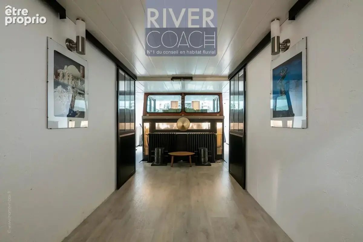 Vivre sur l’eau à 25 min de Paris – péniche Freycinet lumineuse avec terrasse - photo 6
