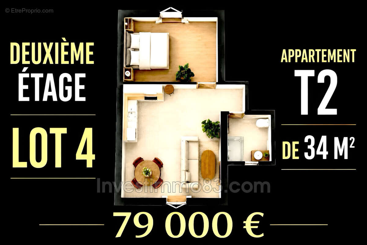 Appartement 34 m² à Pertuis  - photo 3