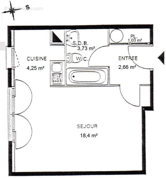 Appartement à TREMBLAY-EN-FRANCE
