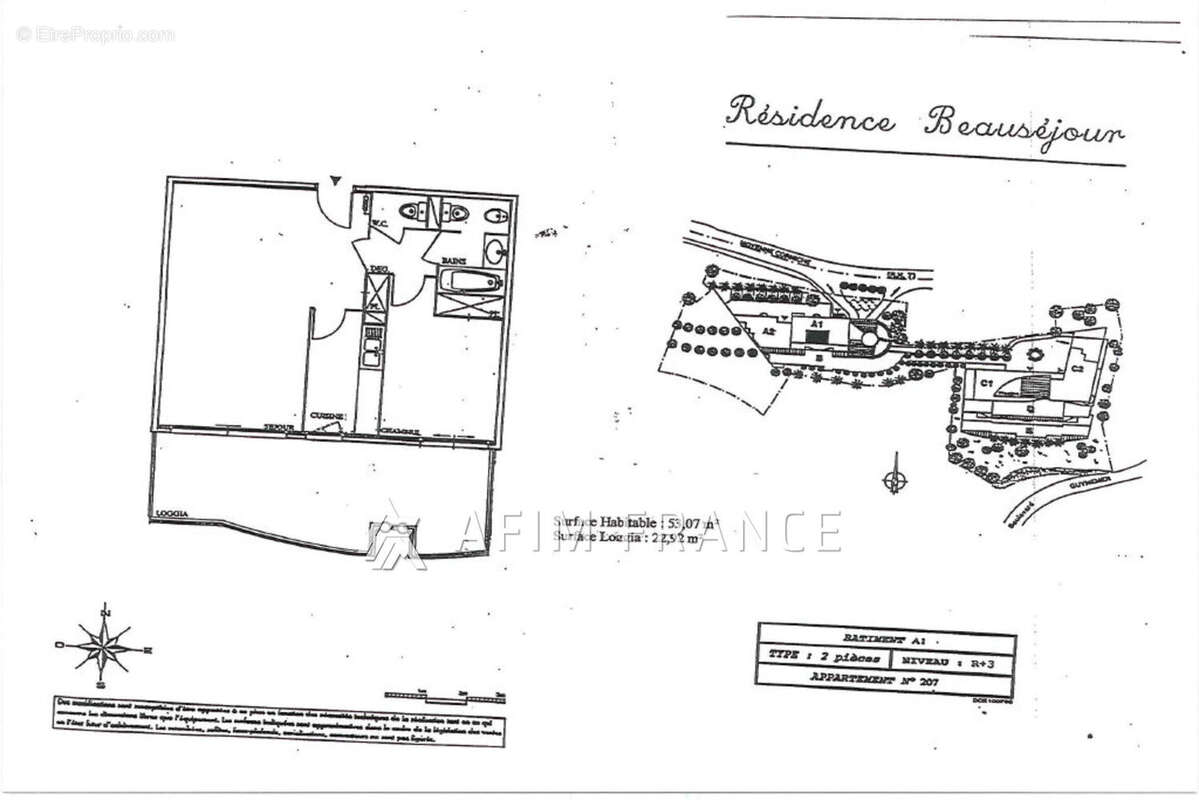 Appartement à BEAUSOLEIL