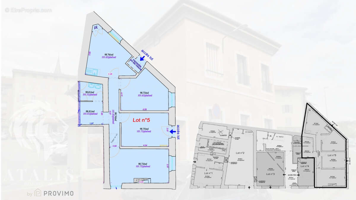 Appartement à SAINT-MARCELLIN