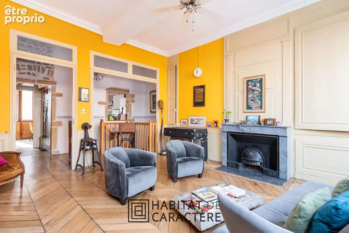 Lyon 1- Appartement familial en duplex . - photo 3