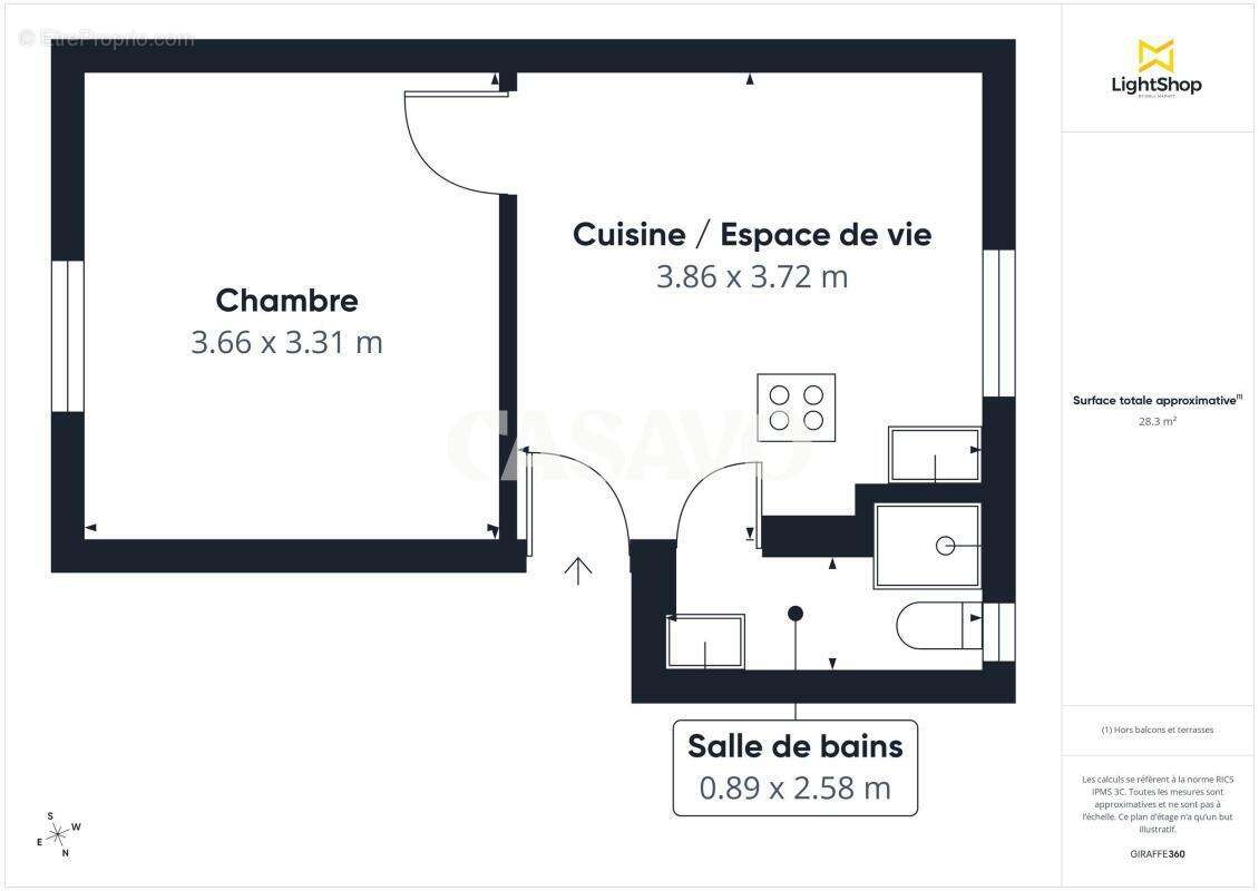 Appartement à SAINT-CLOUD