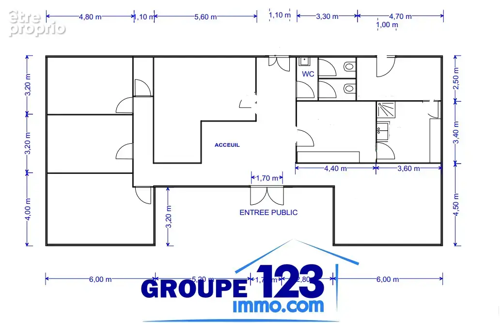 Local commercial à vendre, 212 m2 - photo 13