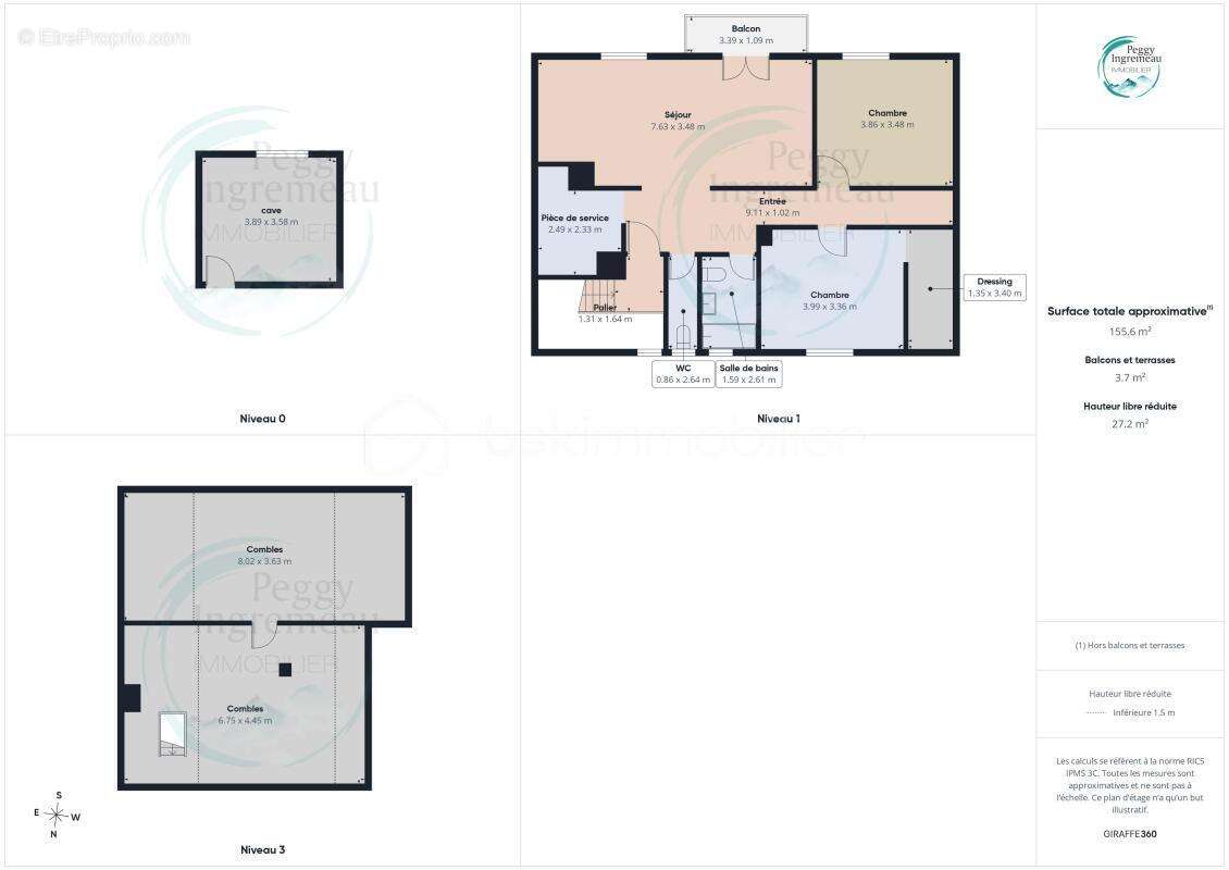 Appartement T3 avec jardin de 480 m² privatif et combles aménageables – La Tour - photo 26